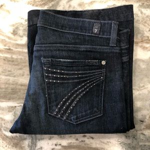 7 for all Mankind Dojo Flare Jeans